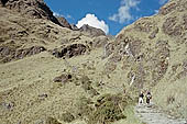 The Inca Trail, the Dead Woman pass 